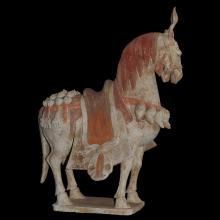 Cheval avec harnachement princier